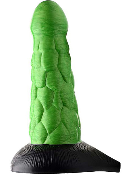 Creature Cocks Radioactive Reptile Thick Scaly Silicone Dildo 520