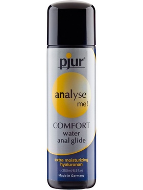 Pjur Analyse Me: Comfort Anal, Vannbasert Analglidemiddel, 250 ml