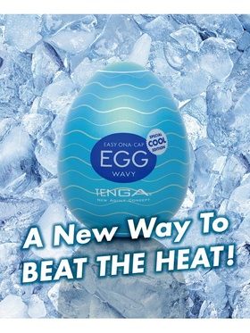 Tenga Egg: Wavy, Cool Edition, Onaniegg