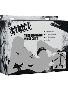 Strict: Thigh Sling With Wrist Cuffs