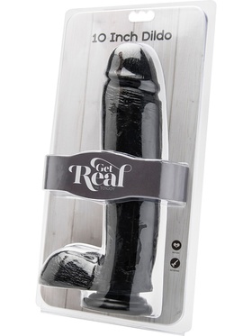 Toy Joy: Get Real Dildo, 27 cm, svart