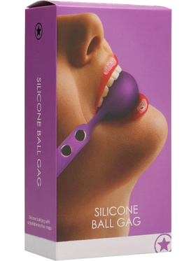 Ouch!: Silicone Ball Gag, lilla