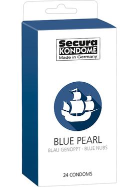 Secura: Blue Pearl, Kondomer, 24 stk