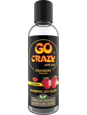 Nature Body: Go Crazy with Lust, Strawberry, Warming, 100 ml