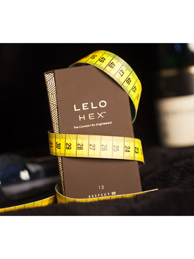 LELO: HEX Respect XL, Kondomer, 12 stk