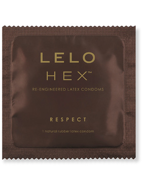 LELO: HEX Respect XL, Kondomer, 12 stk