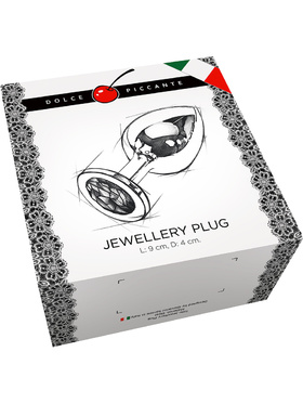 Dolce Piccante: Jewellery Plug, Ruby, gull, large