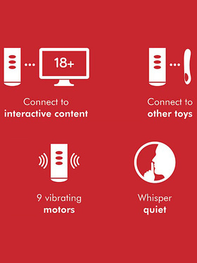 Kiiroo: Titan, Interactive Vibrating Stroker