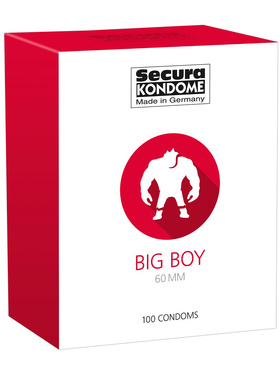 Secura: Big Boy 60 mm, Kondomer, 100 stk