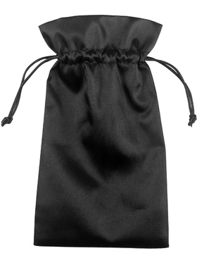 Oppbevaringspose, medium, 21x12 cm, svart