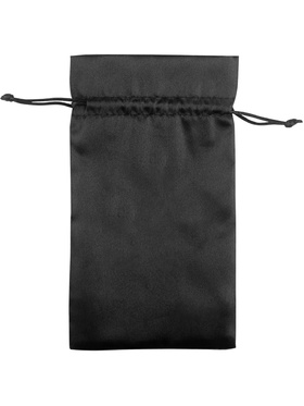 Oppbevaringspose, medium, 21x12 cm, svart