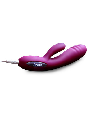 Svakom: Adonis, Ribbed Warming Vibrator, lilla