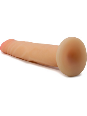 Au Naturel: Ronnie Dildo, 20 cm, lys