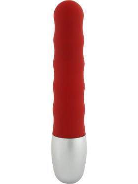 SevenCreations: Discretion Ribbed, Minivibrator, rød