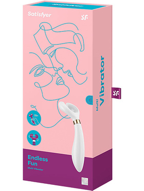 Satisfyer: Endless Fun, Multi Vibrator, hvit