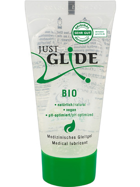 Just Glide Bio: Vannbasert Glidemiddel, 20 ml