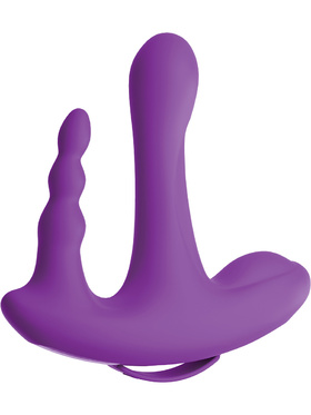 3Some: Rock N' Ride, Silicone Vibrator, lilla