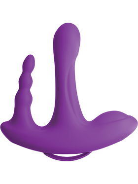 3Some: Rock N' Ride, Silicone Vibrator, lilla