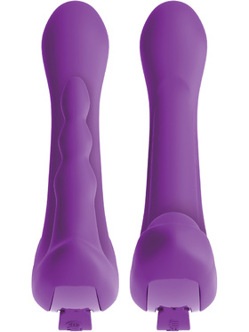 3Some: Rock N' Ride, Silicone Vibrator, lilla