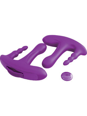 3Some: Rock N' Ride, Silicone Vibrator, lilla