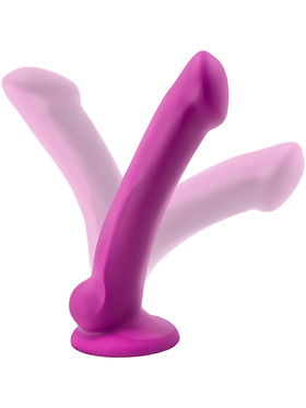 Blush: Avant D9, Platintum Cured Silicone Dildo, lilla