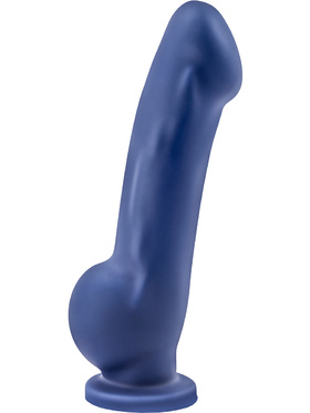 Blush: Avant D8, Platintum Cured Silicone Dildo, blå