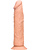 RealRock Skin: Realistic Dildo, 19 cm, lys