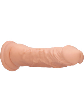 RealRock Skin: Realistic Dildo, 19 cm, lys