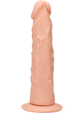 RealRock Skin: Realistic Dildo, 19 cm, lys