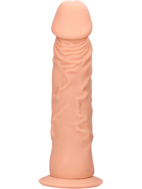 RealRock Skin: Realistic Dildo, 24 cm, lys