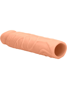 RealRock Skin: Penis Extender, 17.5 cm, lys