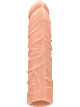 RealRock Skin: Penis Extender, 17.5 cm, lys