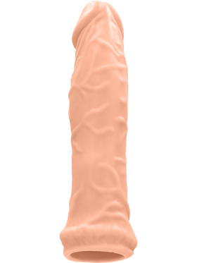 RealRock Skin: Penis Extender, 17 cm, lys