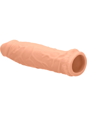 RealRock Skin: Penis Extender, 17 cm, lys