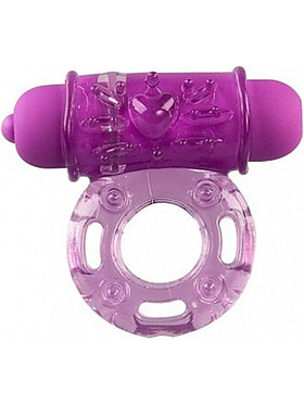 Shots Toys: Vibrating Bullet Ring, lilla