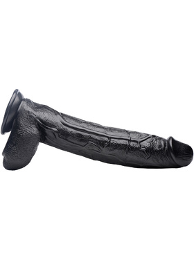 XR Brands: Raging Rhino Veiny Dong, 45 cm, svart