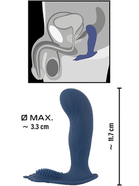 You2Toys: Vibrating Butt Plug with Nubs