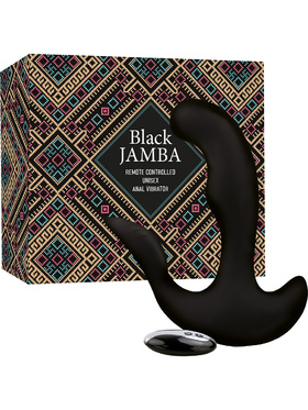 Feelztoys: Black Jamba, Remote Controlled Unisex Anal Vibrator