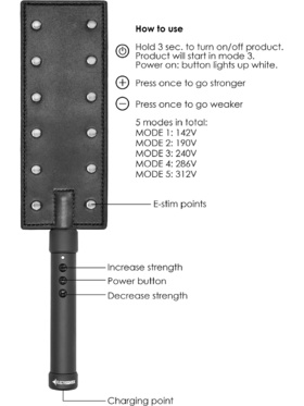 ElectroShock: E-stim Paddle