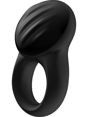 Satisfyer Connect: Signet Ring, Ring Vibrator, svart