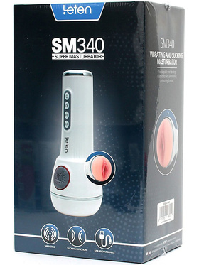 Leten: SM340 Vibrating & Sucking Masturbator