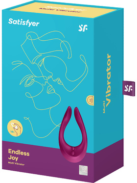 Satisfyer: Endless Joy, Multi Vibrator, berry