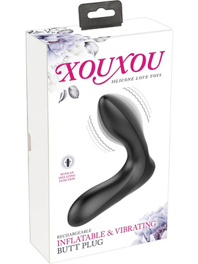 XouXou: Inflatable & Vibrating Prostate Plug