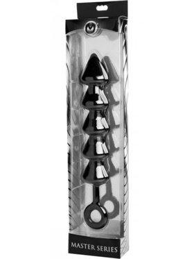 Master Series: Spades, XL Anal Beads 