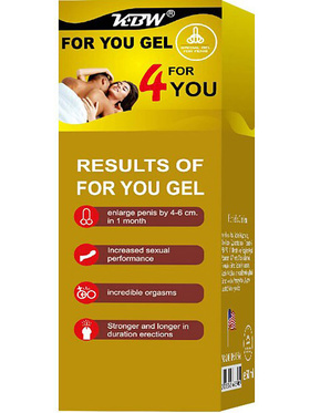 KBW: For You Gel Gold, Penis Gel, 50 ml