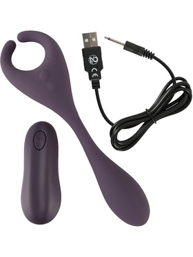 Couples Choice: Parvibrator med fjernkontroll, lilla