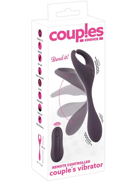 Couples Choice: Parvibrator med fjernkontroll, lilla