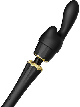 Zalo: Kyro, Wand Vibrator, svart 