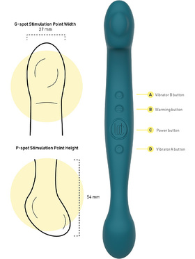 Lora Dicarlo: Sway, Dual Vibration Warming Massager