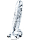 Clear Dildo, 19cm